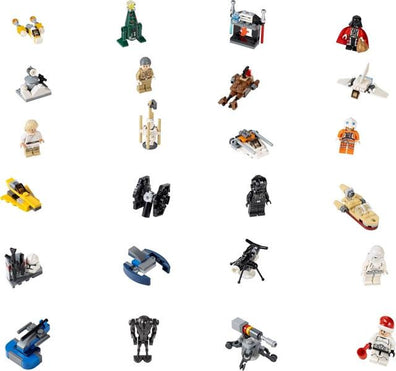LEGO Set-Advent Calendar - Star Wars (2014)-Holiday / Christmas / Advent / Star Wars-75056-1-Creative Brick Builders